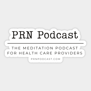 PRN Podcast Sticker